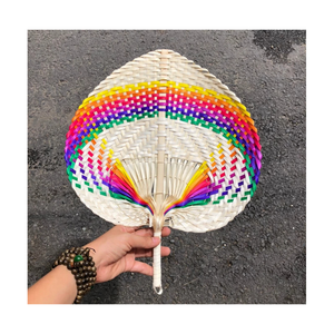 Woven <b>Straw</b> Fan Supplier Vietnam Premium Handmade Wholesale OEM ODM Bulk for Home Decor Brands - Product Image 1