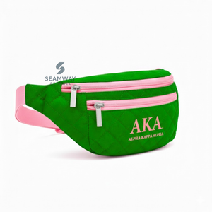 Sac banane Alpha Kapa Alpha Sorority, sac de taille décontracté, sac bandoulière tendance, sac banane réglable, sac de voyage pour femme - Product Image 2