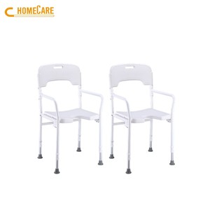Equipo de seguridad para baño de alta calidad, Asiento de baño plegable de aluminio para ancianos, silla plegable de ducha ajustable para personas mayores - Product Image 3
