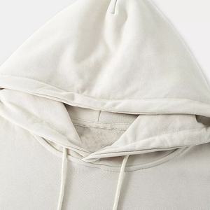 เสื้อฮู้ดผ้าฝ้ายเทอร์รี่ใส่ปกติระบายอากาศได้ดีเป็นมิตรกับสิ่งแวดล้อมสำหรับผู้ชายสินค้าขายส่ง100% คุณภาพสูง - Product Image 4