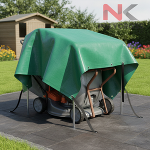 Bâche en plastique vert robuste pour la construction, l'agriculture, le jardinage, les applications extérieures et la protection des marchandises (vente en gros) - Product Image 5