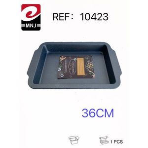 Plat carré profond de 36 cm, aspect marbre, plat à four et moule à pâtisserie, Bandeja - Product Image 1