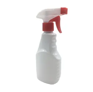 Garrafa spray para espelho/limpador de vidro, garrafa spray plástica para embalagens de animais de estimação, 300ml