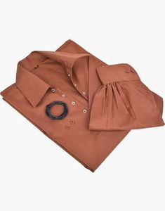 Camisas Jacobitas/Ghillie 100% Algodón para Hombre, Cuello Alto, Estilos Escoceses, Renacentista, Pirata, Medieval, Celta, Highland, Steampunk - Product Image 6