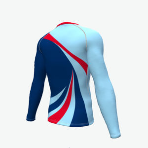 Camiseta de Manga Larga para Hombre, Totalmente Transpirable, de Spandex/Poliéster, de Secado Rápido, para Boxeo y Ejercicio, Venta al Por Mayor, Nueva Llegada, Más Vendida - Product Image 5