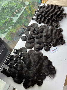 Extensiones de Cabello Natural Ondulado al Por Mayor a Precio de Fábrica, Cabello Vietnamita Virgen de un Solo Donante, 18, 20 y 22 Pulgadas - Product Image 5