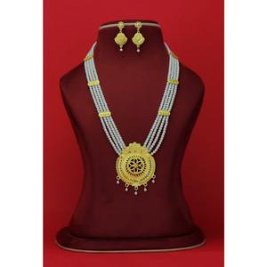 Hot Selling Trendy Enamel Beads Necklace and Bracelet <b>Set</b> <b>Gold</b> Plated Stainless Steel <b>Jewelry</b> <b>Sets</b> for Women - Product Image 4