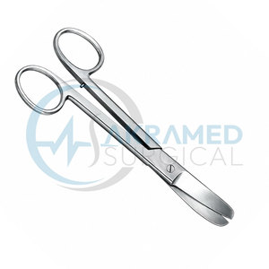 Tijeras para vendajes Lorenz, modelo pesado, 23 cm, acero inoxidable, instrumento quirúrgico ortopédico, CE ISO, reutilizable - Product Image 5