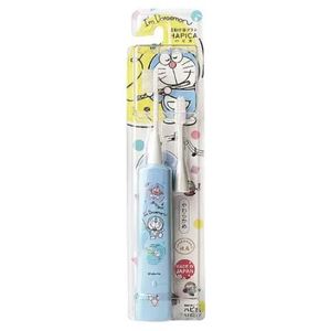 Doraemon Hapica V2 Blue Electric <b>Toothbrush</b> with Soft Bristles (30-Day Runtime IPX6 Waterproof) - Product Image 3