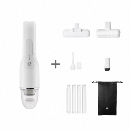 Handy Vacuum Cleaner Wireless Mini Vacuum High Suction Power Bagless for Dry Use in Car Home Hotel Portable