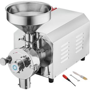 Macinatore Commerciale di Soia 220V 3000W, Mulino per Mais 100KG/H, Macinatore di Spezie in Acciaio Inossidabile - Product Image 1