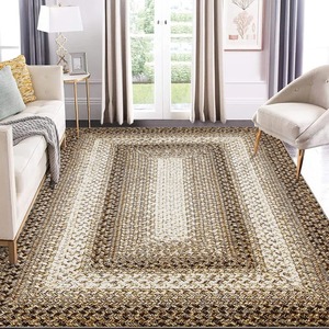 Everyday Use Modern Comfortable Jute Oval <b>Rug</b> Eco-Friendly Handmade Soft Durable Cozy Indoor <b>Spaces</b> for Living Rooms Worldwide - Product Image 5