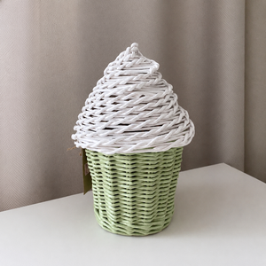 Eco-Friendly Rattan Gift <b>Box</b> for Ramadan Celebration Premium Handwoven Wicker Ice Cream <b>Box</b> for Gergean Garangao - Product Image 1