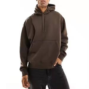 Blank 500 Gsm 100% Cotton Fleece Terry Heavyweight Sweatsuit <b>Hoodie</b> and Sweatpants Tracksuit Set for <b>Men</b> - Product Image 1