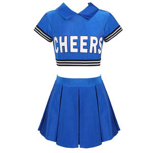 Uniformes de Sublimación para Animadoras, Ropa de Entrenamiento, Sujetador Deportivo, Faldas, Uniformes Personalizados para Práctica de Baile para Mujeres - Product Image 5