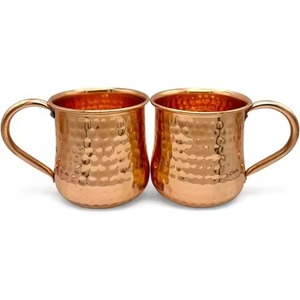 Taza Artesanal de Cobre para Bebidas, Taza Premium para Cócteles, Mocktails y Bebidas Frías - Product Image 5