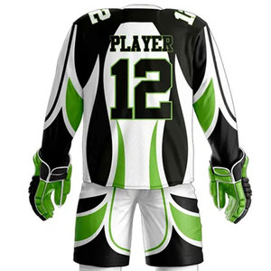 Uniformes de Hockey sobre Hielo Personalizados para Equipos, Bordados, Sublimados, para Jugadores Locales y Visitantes, Duraderos, de Primera Calidad - Product Image 2