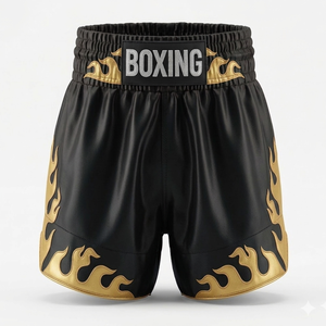 Shorts de Muay Thai sur mesure de haute qualité, shorts de Muay Thai homologués pour les tournois, shorts de kickboxing de haute qualité - Product Image 6