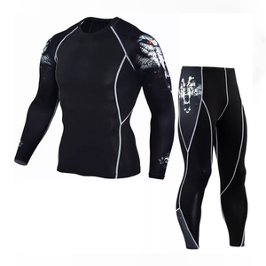 Conjunto Deportivo de Compresión Premium, Ropa de Gimnasio Ligera y Elástica, Ropa Deportiva para Hombre, Entrenamiento Diario - Product Image 2