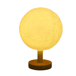 New Arrival Himalayan Moon Salt Lamp Soothing <b>Light</b> Himalayan Moon Salt Lamp Updated Model Himalayan Moon Salt Lamp - Product Image 1