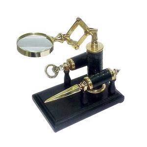 Indian Handicraft Antique Look Wholesale Bronze <b>Colour</b> Good Quality Metal Vintage Design Magnifying Eye Glass New Design 2025 - Product Image 1