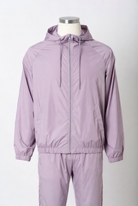 OEM conçu hommes Tech polaire survêtement 69% coton 31% polyester noir fermeture éclair à capuche joggeurs pantalons de survêtement grande taille survêtement - Product Image 2