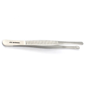 Fórceps de tejido ruso de acero inoxidable, Instrumentos dentales veterinarios de 6 pulgadas, fórceps de tejido ruso Odm de alta calidad - Product Image 2