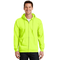 Sudadera de Seguridad de Trabajo Unisex de Alta Visibilidad, Resistente al Fuego, Transpirable, con Cierre Completo, con Protección Contra Detectores de Metales, Material de Forro Polar