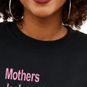 Sudadera Negra de Cuello Redondo, Informal, de Manga Larga, para Mujer, Ropa de Calle para el Día a Día, Estilo de Vida, Ropa Cómoda para Uso Diario - Product Image 2