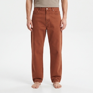 Pantalon en jean baggy de haute qualité pour garçons, coupe décontractée taille mi-haute avec poches, style streetwear décontracté pour le quotidien - Product Image 1