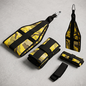 Correas ajustables para abdominales para barra de dominadas, eslingas abdominales colgantes, cinturones de ejercicio abdominal para levantamiento de pesas, correas para colgar en la puerta - Product Image 4