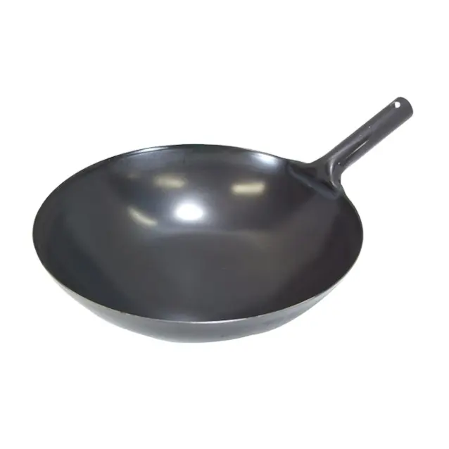 AD-659 Ajido iron Chinese wok pan 36cm made in Japan