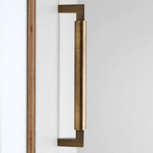 Poignée de porte en laiton de luxe, poignée de porte principale haut de gamme pour hôtel et villa, adaptée aux portes en verre et en aluminium - Product Image 2