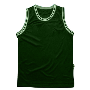 Maillot de basket sans manches bleu unisexe, anti-transpiration, 100 % polyester, coupe classique, pour adultes, toutes saisons - Product Image 5