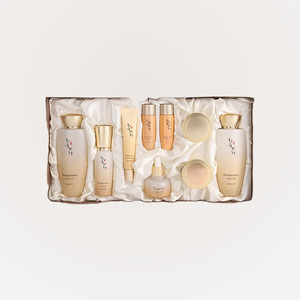 Sets de cuidado de la piel coreanos Hwanghu Jihwa K-Beauty Hwanghoozihwa Chiljahwa Set de 7 piezas Hecho en Corea Blanco - Product Image 1