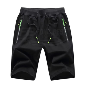 Pantalones Cortos Deportivos de Algodón Casuales para Hombre y Niño, Talla Grande, Cintura Media, con Estampado de Letras y Logotipo Frontal, Cintura Elástica para Deportes de Verano - Product Image 2