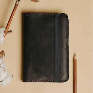 Couverture de carnet A5 en cuir de luxe avec logo personnalisé, anti-odeur et protection, pour cadeaux d'entreprise LNBC-0110 - Product Image 2