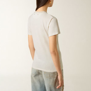 Camisetas de talla grande para mujer, de algodón y poliéster, de secado rápido, transpirables, informales, para verano, con logotipo bordado Chanelle. - Product Image 4