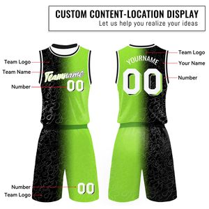 Maillot de basket personnalisé sublimé sans manches col en V unisexe adulte en maille polyester anti-humidité avec impression des numéros d'équipe - Product Image 2