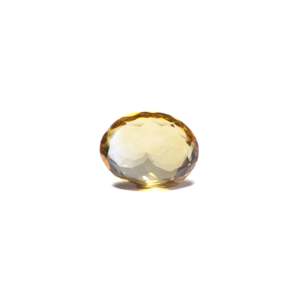 Natural Citrine Loose Gemstone 5.2 Carat Certified Cat's Eye Yellow 4mm - Product Image 2