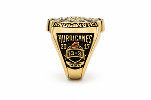 Bague personnalisée de champion d'état en acier inoxydable, bague de championnat de football, récompense pour équipe sportive, bijou commémoratif - Product Image 3