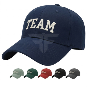Casquette de golf en coton personnalisée pour l'été, casquette de sport à 6 panneaux, casquette de baseball non structurée, casquette de papa, fabriquée au Pakistan - Product Image 1