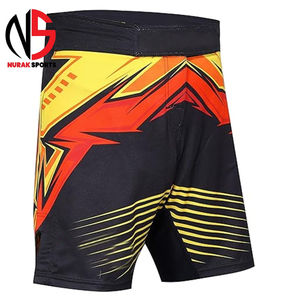 กางเกง MMA สำหรับกราปลิงค์ คิกบ็อกซิ่ง มวยไทย สำหรับผู้ชาย ผลิตจากวัสดุคุณภาพสูง ราคาขายส่ง คุณภาพดีที่สุด ดีไซน์ล่าสุด - Product Image 3