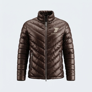 Servicio OEM, Chaqueta Acolchada Impermeable para Hombre, Estilo Urbano, Mangas Largas, Logotipo Personalizado, Precio al por Mayor - Product Image 5