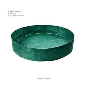 Sac de culture surélevé de haute qualité 50x25cm en PE 200gsm, sac de plantation durable pour légumes, fruits, jardinage et agriculture - Product Image 1