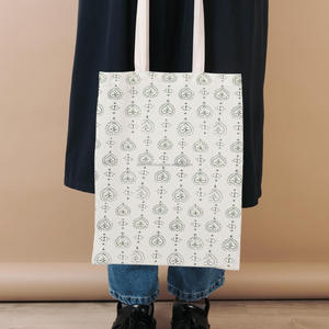 Sac à bandoulière réutilisable en coton imprimé au bloc, respectueux de l'environnement, teinture naturelle, sac à vêtements magnifique, exportation d'Inde - Product Image 2