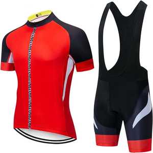 Uniforme de Ciclismo Ligero con Pantalones Cortos Acolchados, Tela Transpirable de Secado Rápido, Diseño Reflectante, para Hombres y Mujeres, Alto Rendimiento - Product Image 5