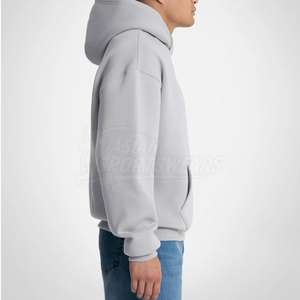 เสื้อฮู้ดดี้ทรงหลวมมีสไตล์ ขนาดโอเวอร์ไซส์ ผลิตจากผ้าฝ้ายถัก 100% เป็นมิตรต่อสิ่งแวดล้อม ระบายอากาศได้ดี เหมาะสำหรับใช้ในชีวิตประจำวัน สไตล์สตรีท ใส่สบาย - Product Image 4