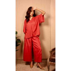 Conjunto coordinado Quince Life Scarlet Rose disponible en talla XS - Product Image 4