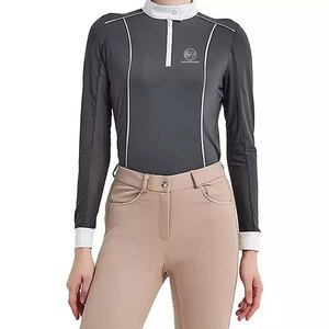 Camisetas de equitación ligeras y transpirables para adultos, ideales para entrenamiento y actividades al aire libre. - Product Image 1